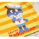 Anpanman 麵包超人短袖間條T恤系列 - 黃色